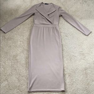 Sophisticated Sexy Long Fitted Dress